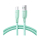 Kabel USB JoyRoom Multi-Color Series S-A34 USB-A / USB-C 100W 1m - zielony
